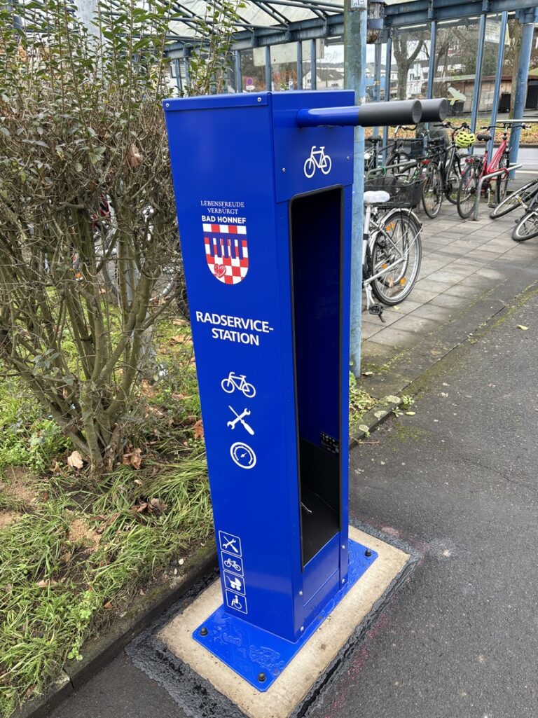 Ratsfraktion GRÜNE Bad Honnef: Radservicestation als „Weihnachtsgeschenk“