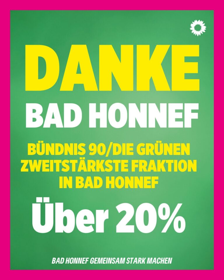 GRÜNE Bad Honnef starten gestärkt in die neue Ratsperiode
